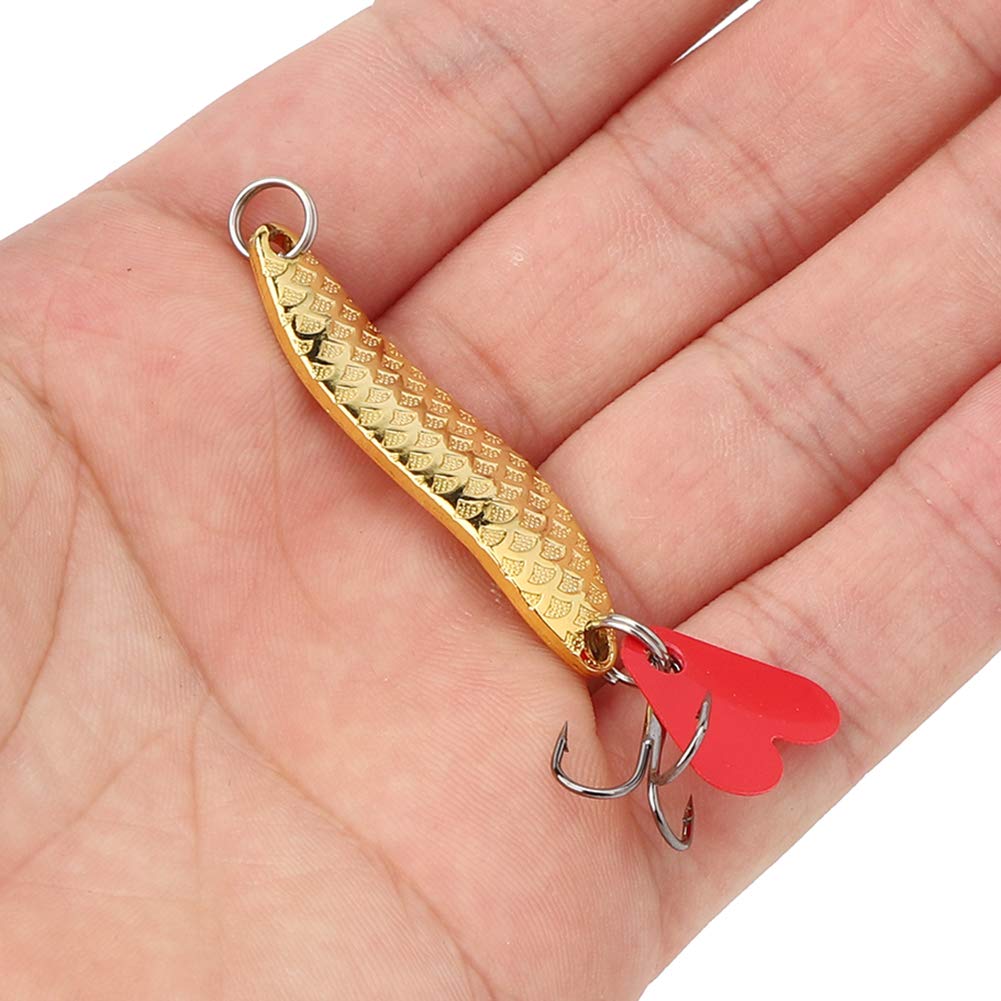 Leurres De Pêche Avec Hameçons Triples - Appât Dur Réfléchissant 11 Cm Pour Carnassiers En Mer Et Eau Douce