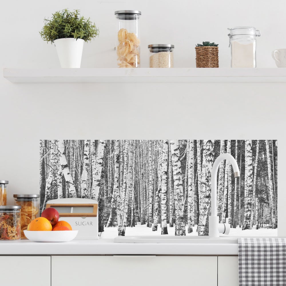 Fond de Hotte - MUCHOWOW - Arbre Couleurs - Aluminium - 80x40 cm
