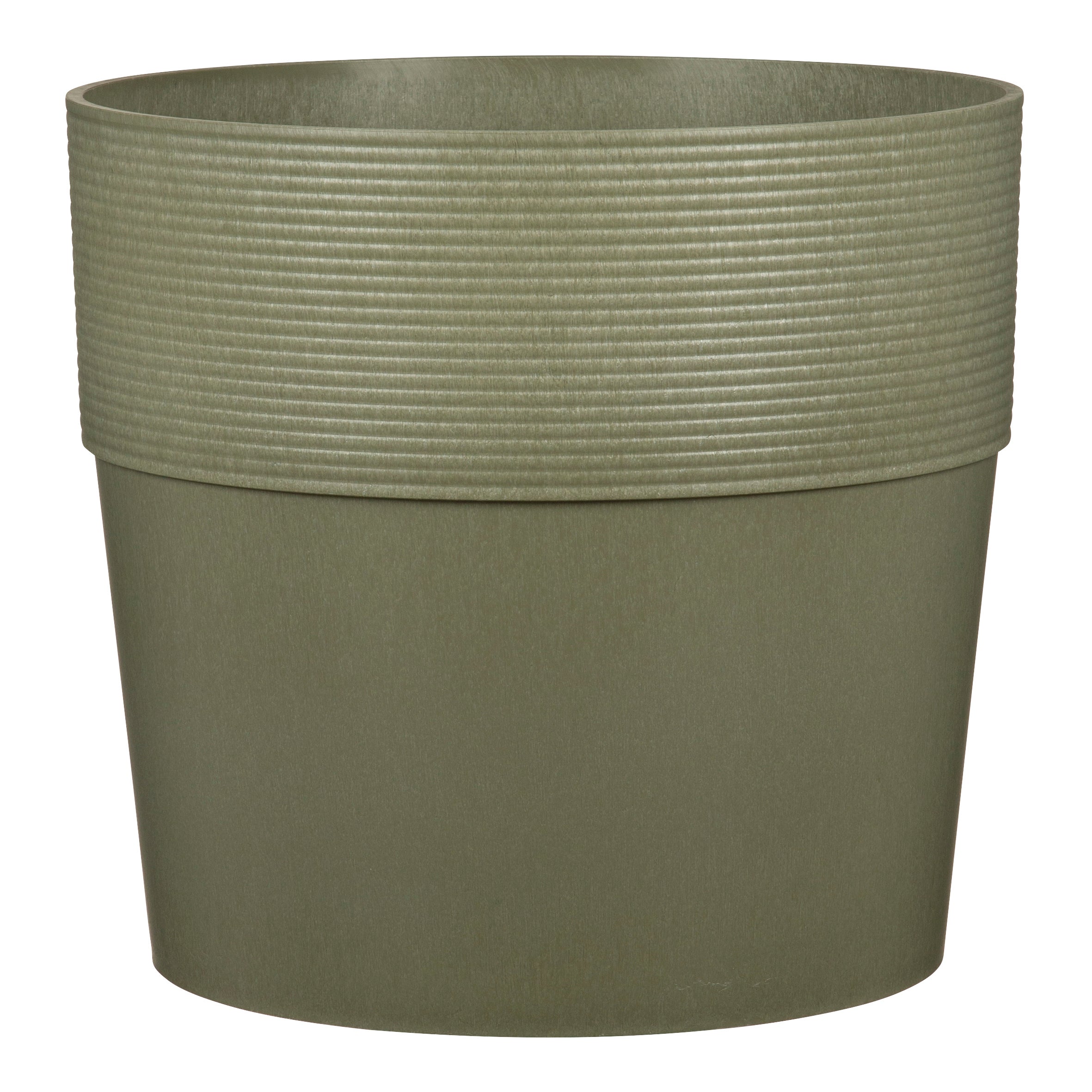 Soucoupe En Plastique Scheurich Gris Métallisé 30 Cm - Dessous De Pot De Fleurs