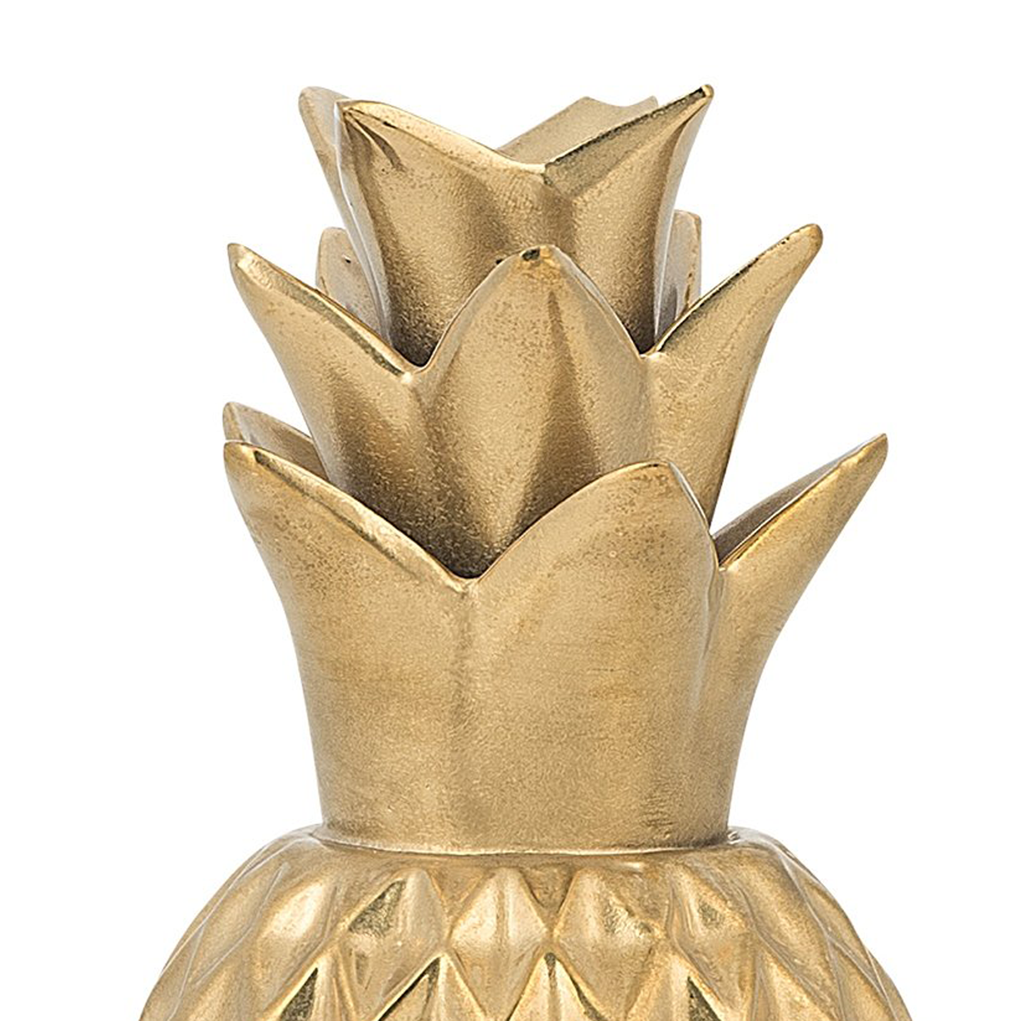 Accessorio decorativo ananas TYANA Ceramica Oro - 6