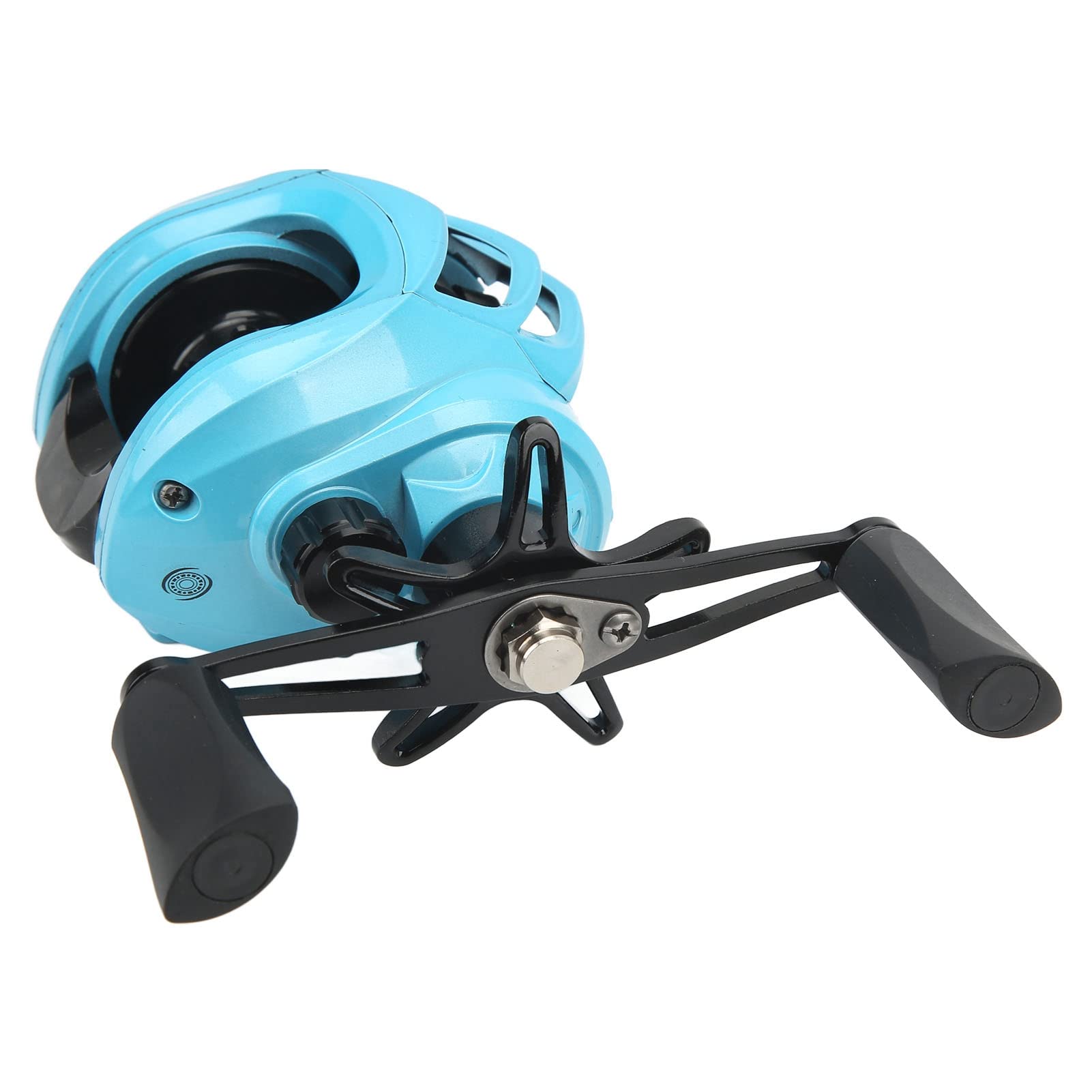 Mosiee Support de Moulinet de Pêche Présentoir en Acier Inoxydable Accessoires de Pêche