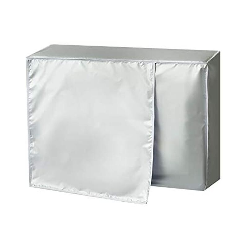 Pokrowiec na klimatyzator zewnętrzny, materiał anty-UV, osłona przeciwsłoneczna do mini pompy ciepła, skraplacza i sprężarki, 75 x 26 x 57 cm