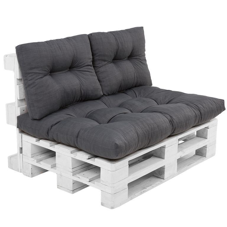 Poduszka paletowa na oparcie Termi szary PATIO - 2