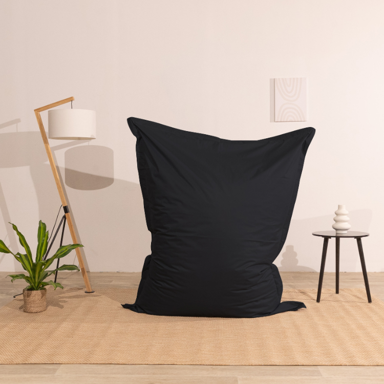 Pouf extérieur imperméable anti-uv déhoussable BANANAIR 140 x 180 cm noir - 9