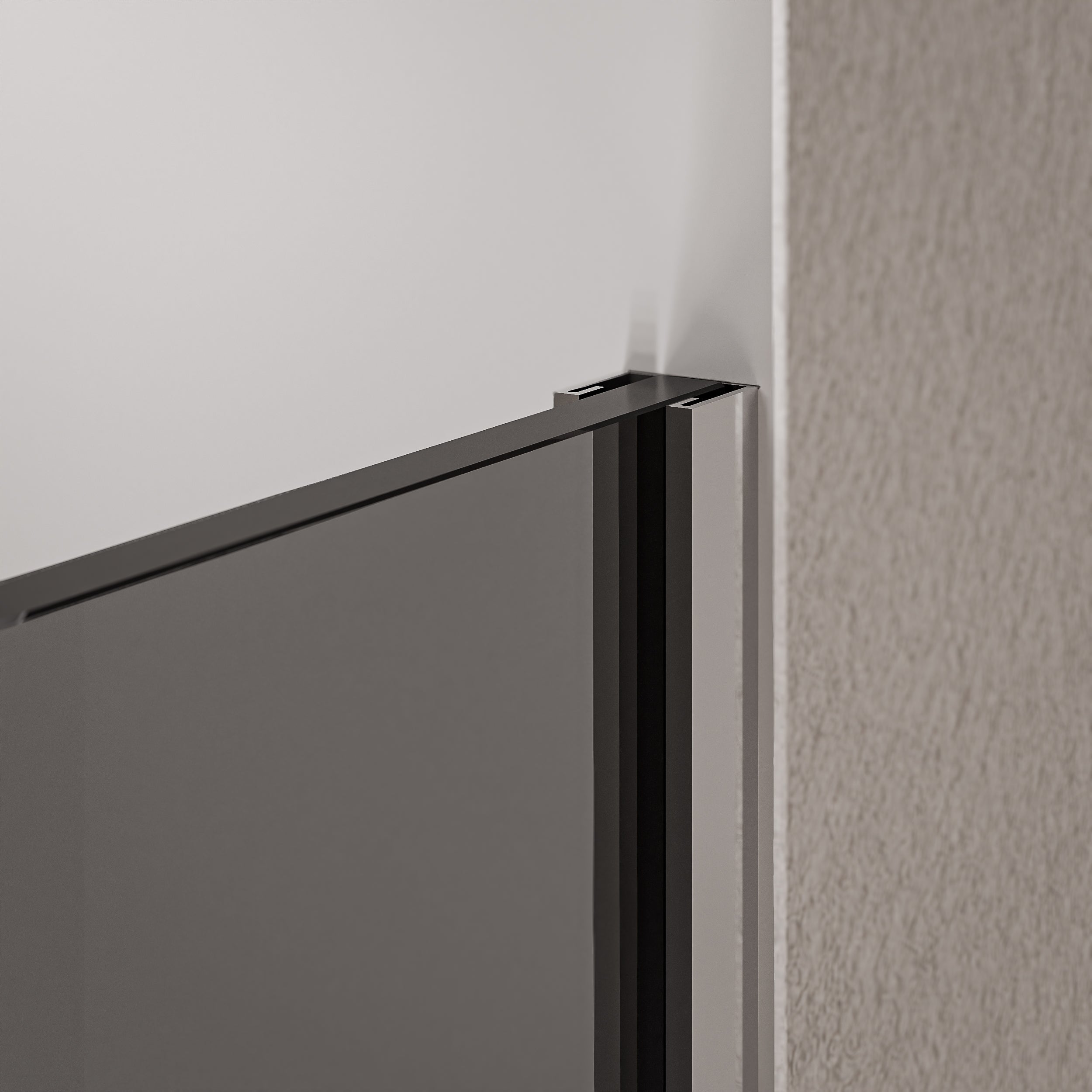 Bernstein Kabina prysznicowa Walk-In EX102 szkło ESG 10mm - 2 ścianki profil ścienny chrom 70x80 cm - 3