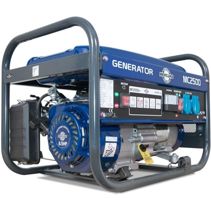 Groupe électrogène 2400W 4 temps 15L MC2500 Mecafer - 2