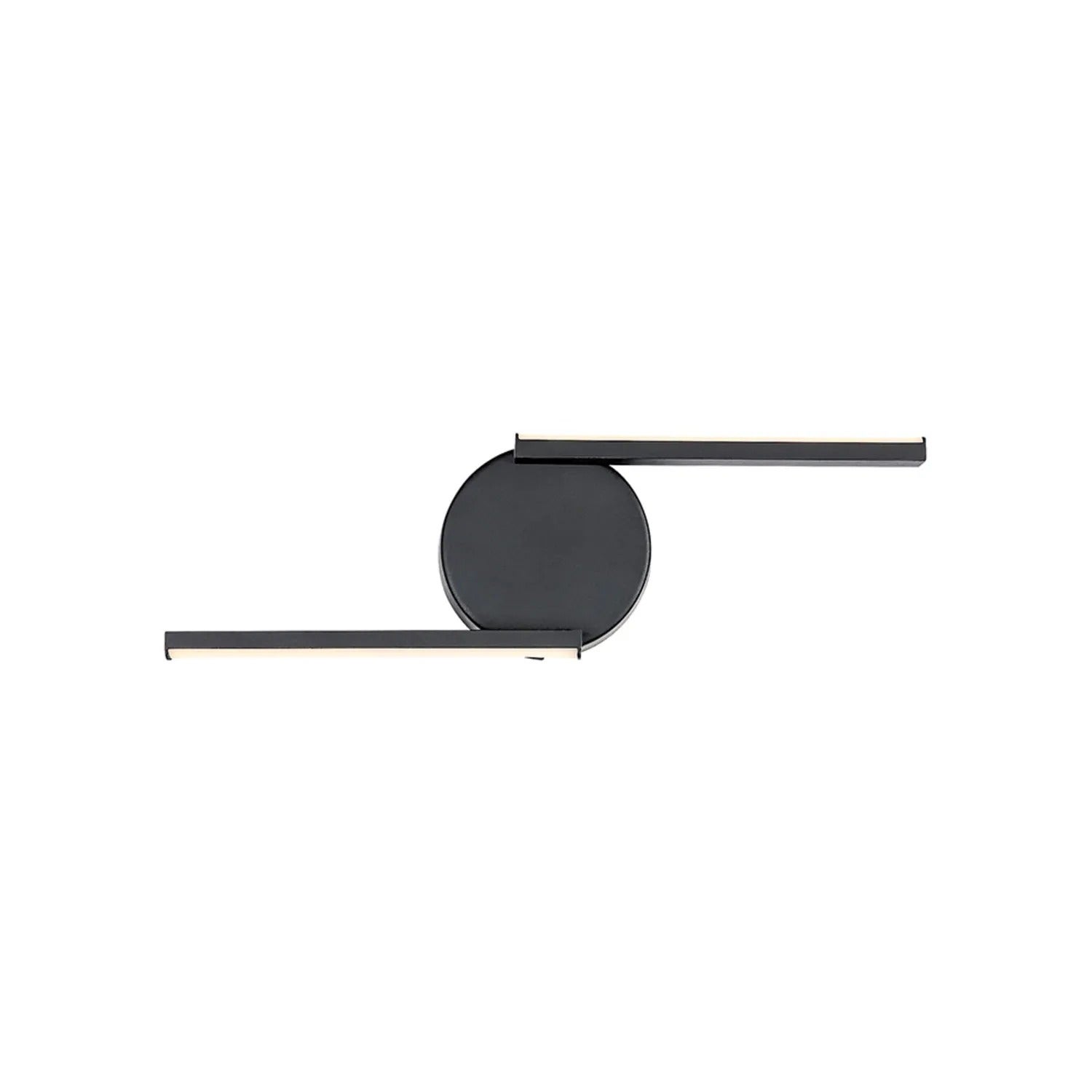 Kinkiet LED Sabira czarno-biały 8W Neutralna biel 340lm metal wym:37,5x12x6cm IP20 Rabalux