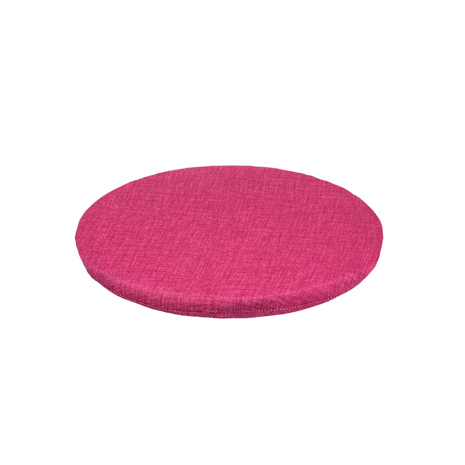 TIENDA EURASIA - Pack de 4 Cojines Redondos, Exterior e Interior, Funda Lavable, ø40x3 cm, Granate - 3