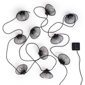 Luci solari per esterni, luci solari artificiali con edera, 2 m, 20 LED