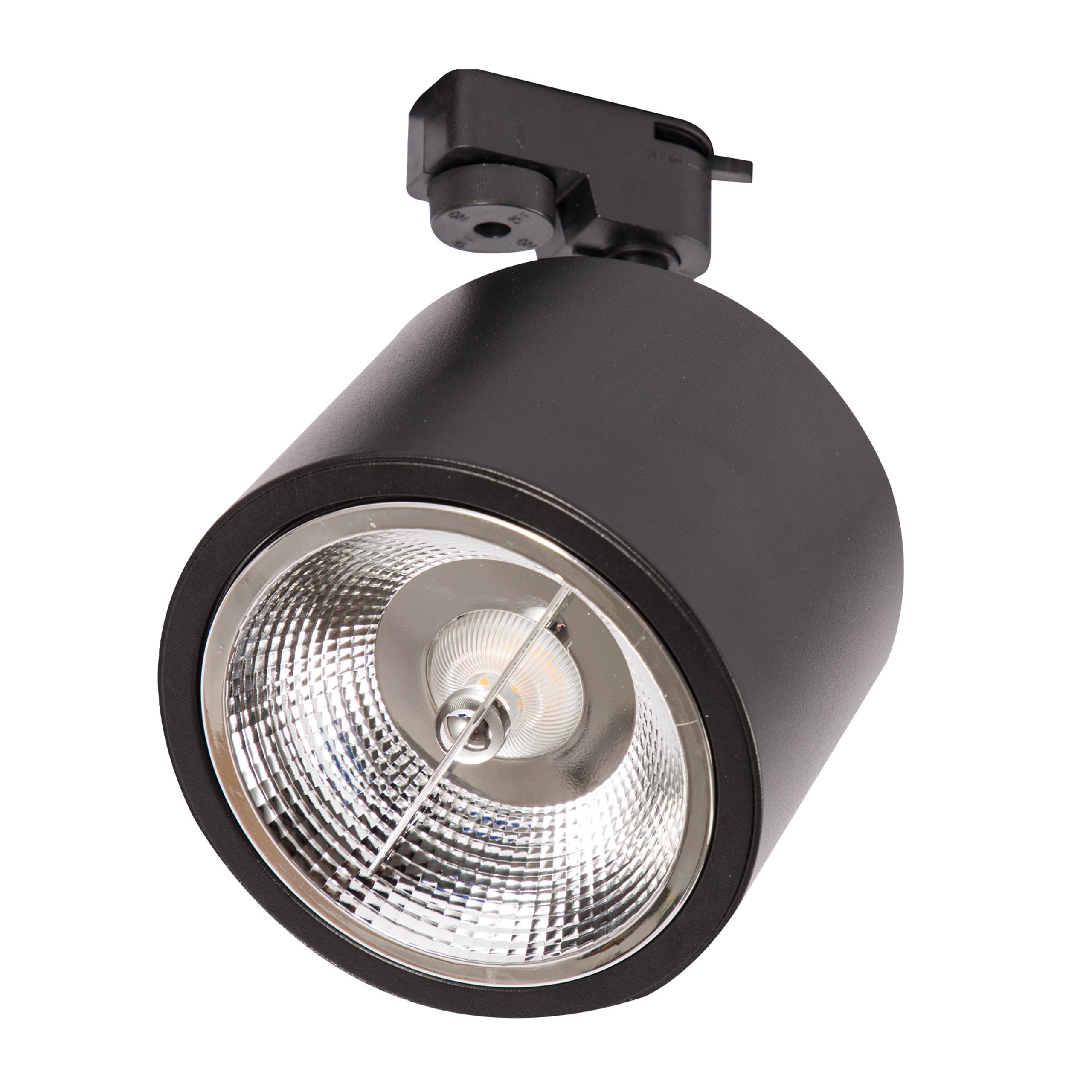Reflektor szynowy 1-fazowy Toni AR111 GU10 IP20 lampa na szynę spot czarny MasterLED