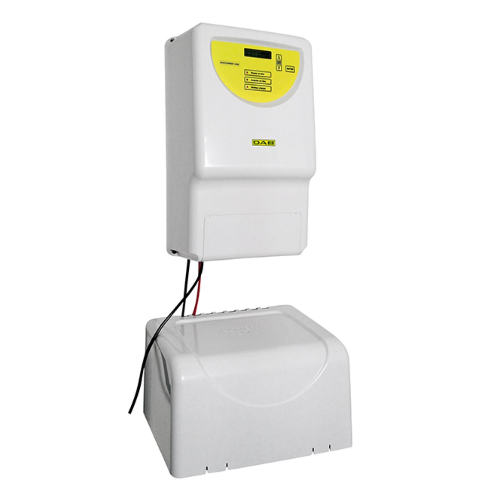Sistema de emergencia contra inundaciones con doble salida, 4000 va, baterías 4x180 ah – dab soccorrer 4000