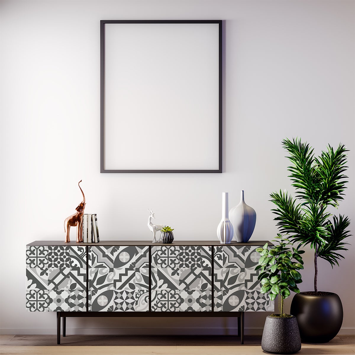 24 adesivi piastrelle di cemento mobili liviatia - Sticker adesivo - adesivi murali - 24stickers10x10cm - 3