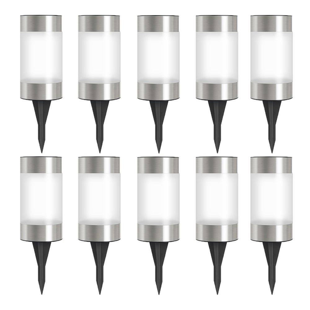 Solarnych lampek LED zewnętrzne lampy solarne wodoodporne lampy trawnikowe do ścieżki patio ogrodu werandy schodów ulicy dekoracja krajobrazu