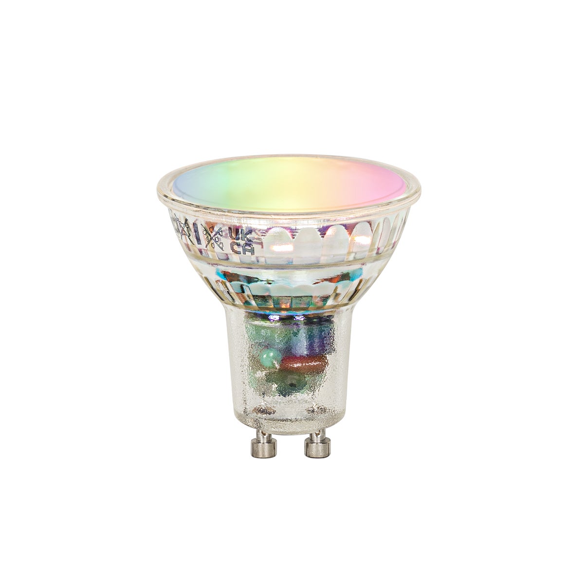 8 Ampoules Connectées WiFi GU10 4,5W RGB 350LM - Lumière Blanche Chaude/Froide Compatible Alexa Google Home