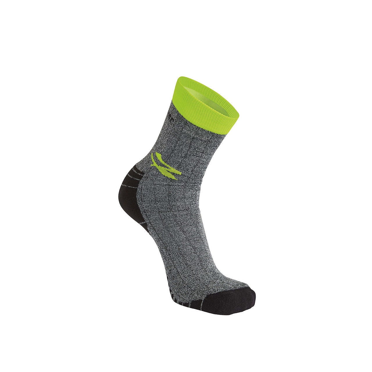 Paire de chaussettes courtes Giady jaune fluo Upower - 3