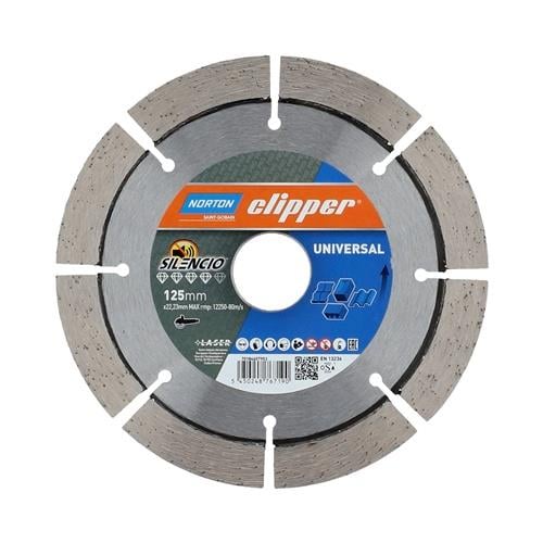 Diamentowa tarcza tnąca D.125mm Otwór.22,23mm do szlifierek kątowych Szer. segmentu.2,2mm
