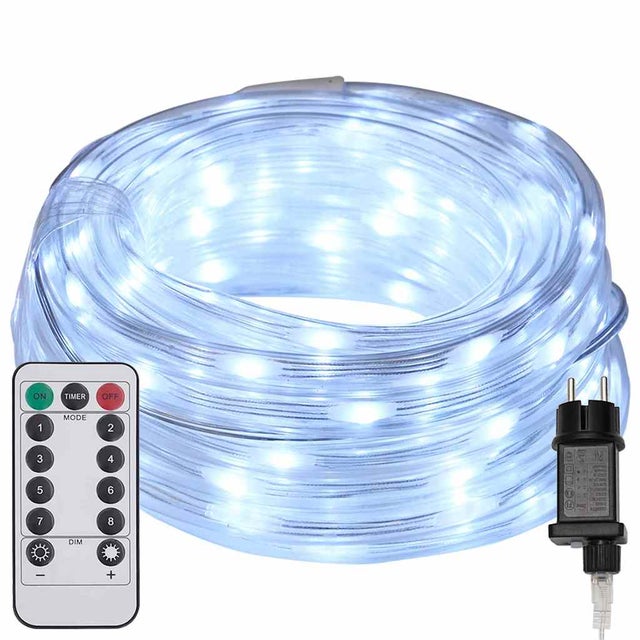 Lumière en corde avec 480 LED Blanc froid 20 m PVC vidaXL
