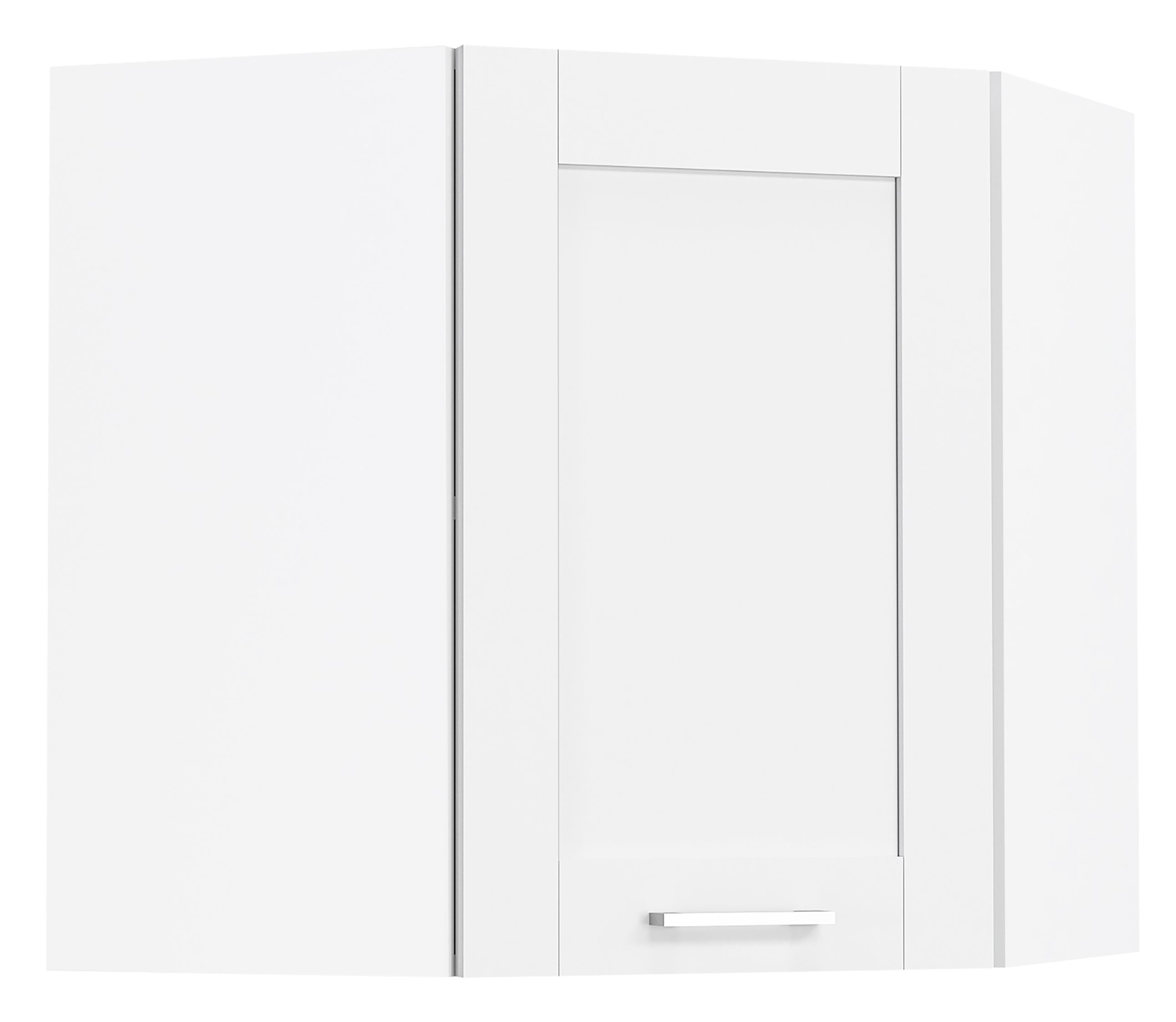 VCM Szafka wisząca na meble kuchenne Colura Biały H. 60 x B. 57 x T. 57 cm
