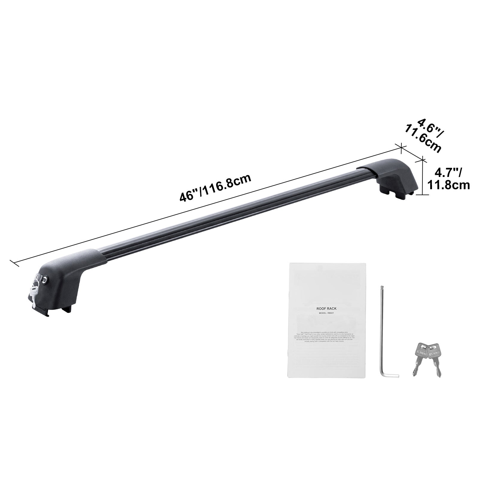 Barres Transversales Galerie Toit SucceBuy 135,8 cm (53,5