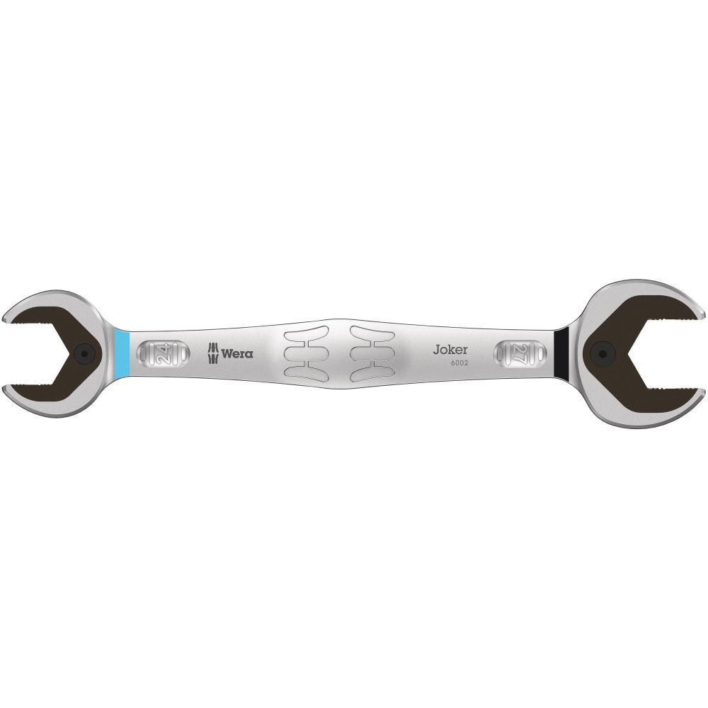 Wera 05020262001 6002 Chiave Joker a forchetta doppia, 24 - 27 x 280 mm