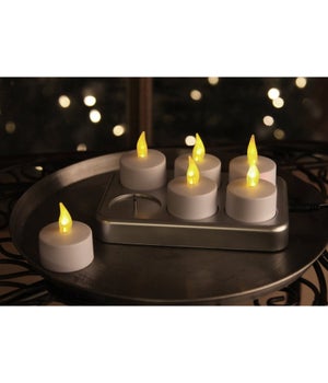 EDZARD 3 SET CANDLE PERMANENTE CORNELIUS (altezza 6/8/10 cm, 6 cm), incl. 50 luci da tè e 2 accendini