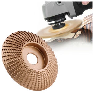 Disque De Sculpture Sur Bois Pour Meuleuse D'angle - Diamètre 85mm, Alésage 16mm - Acier Carbone