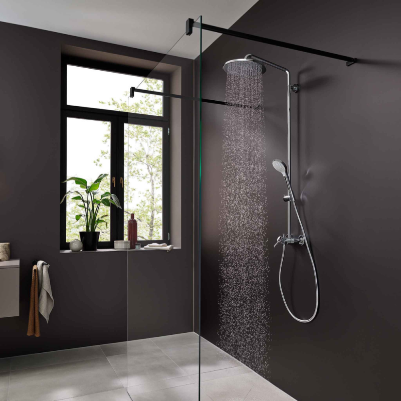 Colonne de douche mécanique HANSGROHE Croma Select S 280 chromé - 2