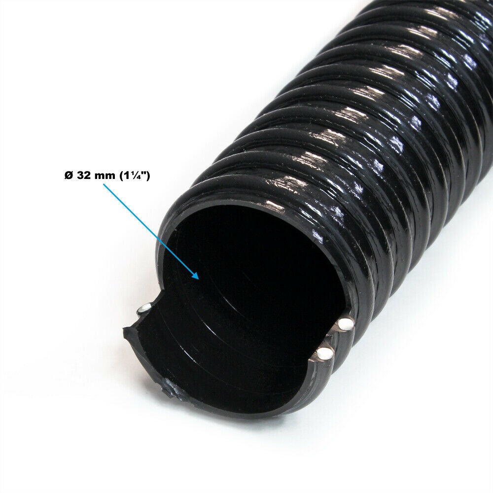 Tubo Di Aspirazione Flessibile ALIFLEX Diametro 32 Mm - Lunghezza 15 Metri