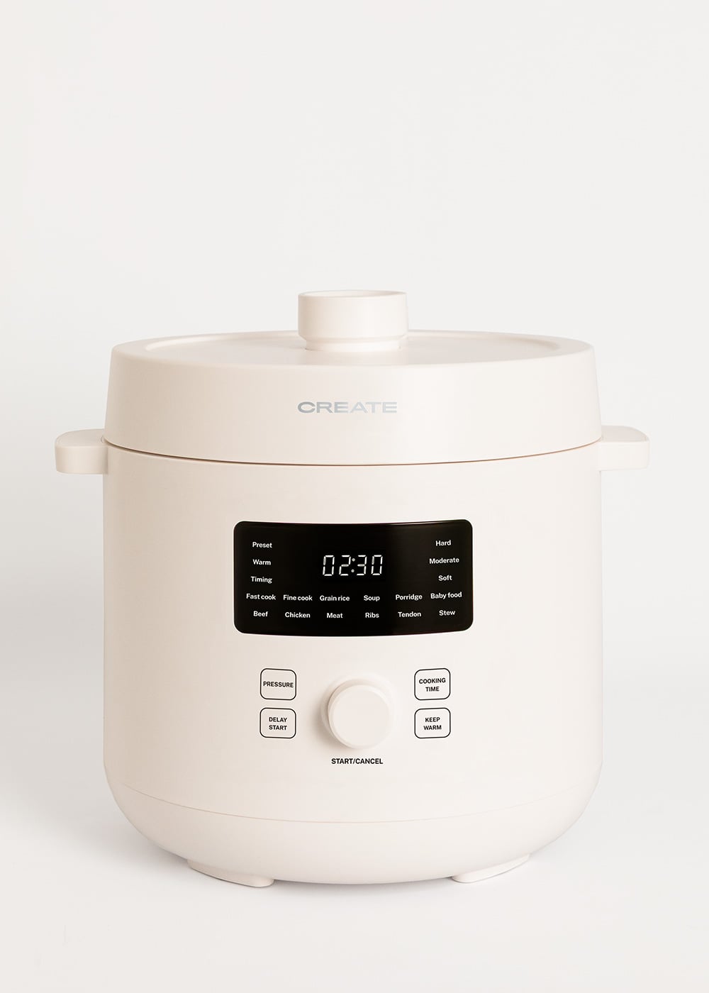 CREATE - PRESSURE COOKER STUDIO - Autocuiseur électrique multifonctionnel programmable- Blanc cassé - 7