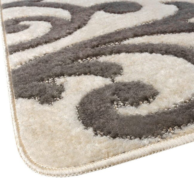 Tappeto Bagno Moorea - 50x110 Cm, Marrone, Antiscivolo E Assorbente - Foto 3