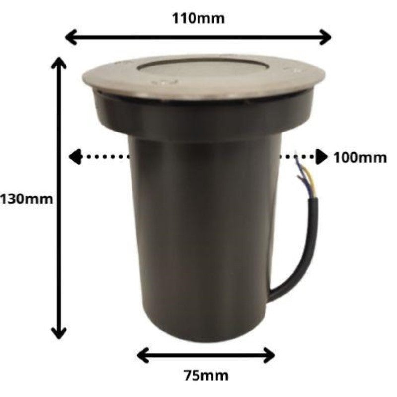 Spot LED Extérieur Encastrable pour Ampoule GU10 - SILAMP - 3