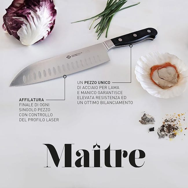 Coltelli Per Fogliame In Acciaio Inox - Larghezza 20mm, Confezione Da 100 Pezzi - Foto 5