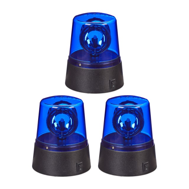 10 LED Lampeggianti Blu 5mm 8000mcd - Alta Luminosit&agrave; Per Progetti Elettronici