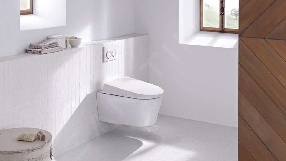 Plaque de commande Omega 20 Geberit blanc doré - 10