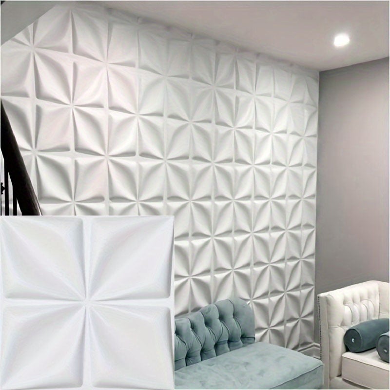 10 Fogli Adesivi Piastrelle 3D PVC - 30x30 Cm, Autoadesivi, Impermeabili, Per Cucina E Bagno - Foto 4