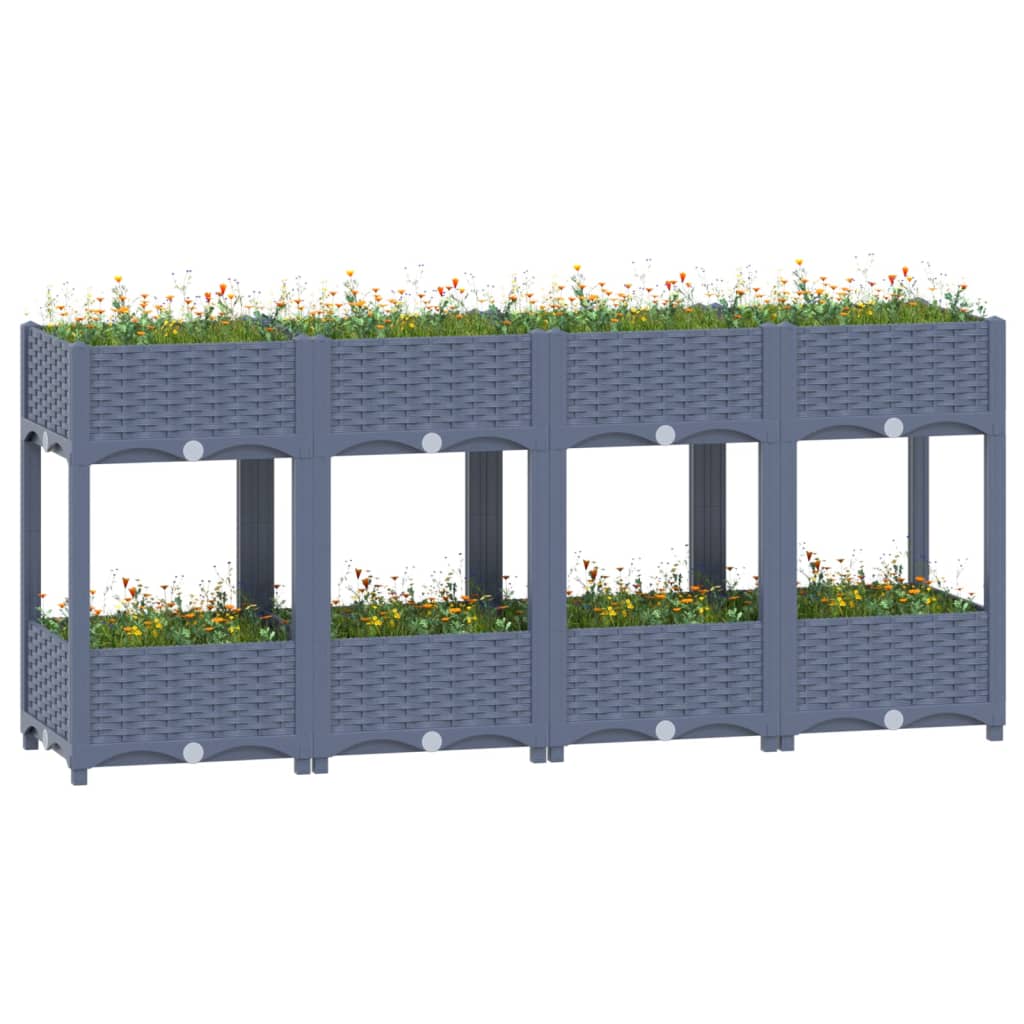 Jardinière，Bac à fleurs 160x40x71 cm Polypropylène CWV42159 - 2