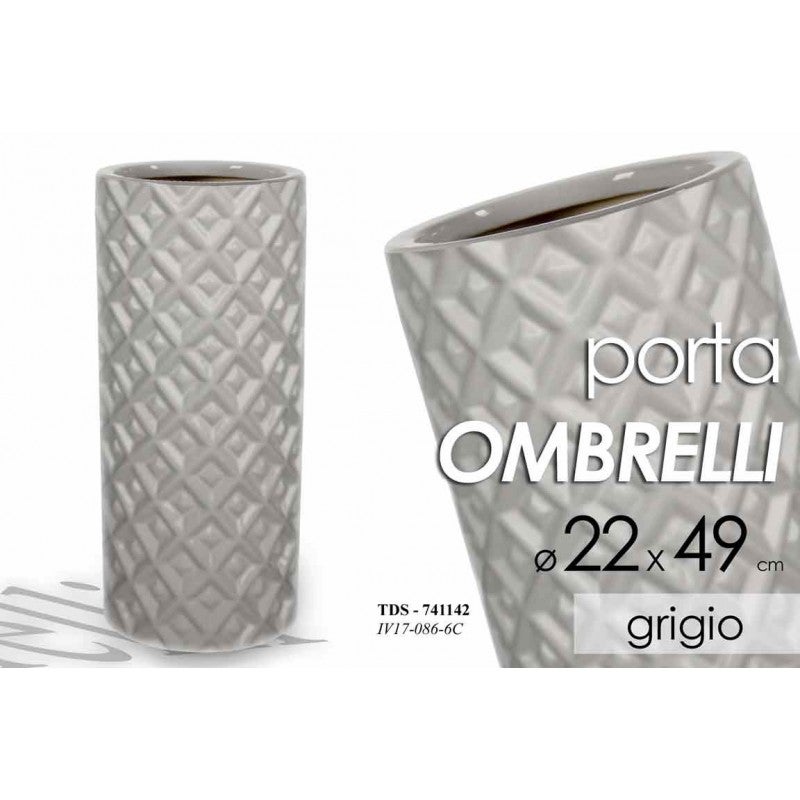 Portaombrelli In Ceramica Dipinto A Mano - Liz Art Ceramiche