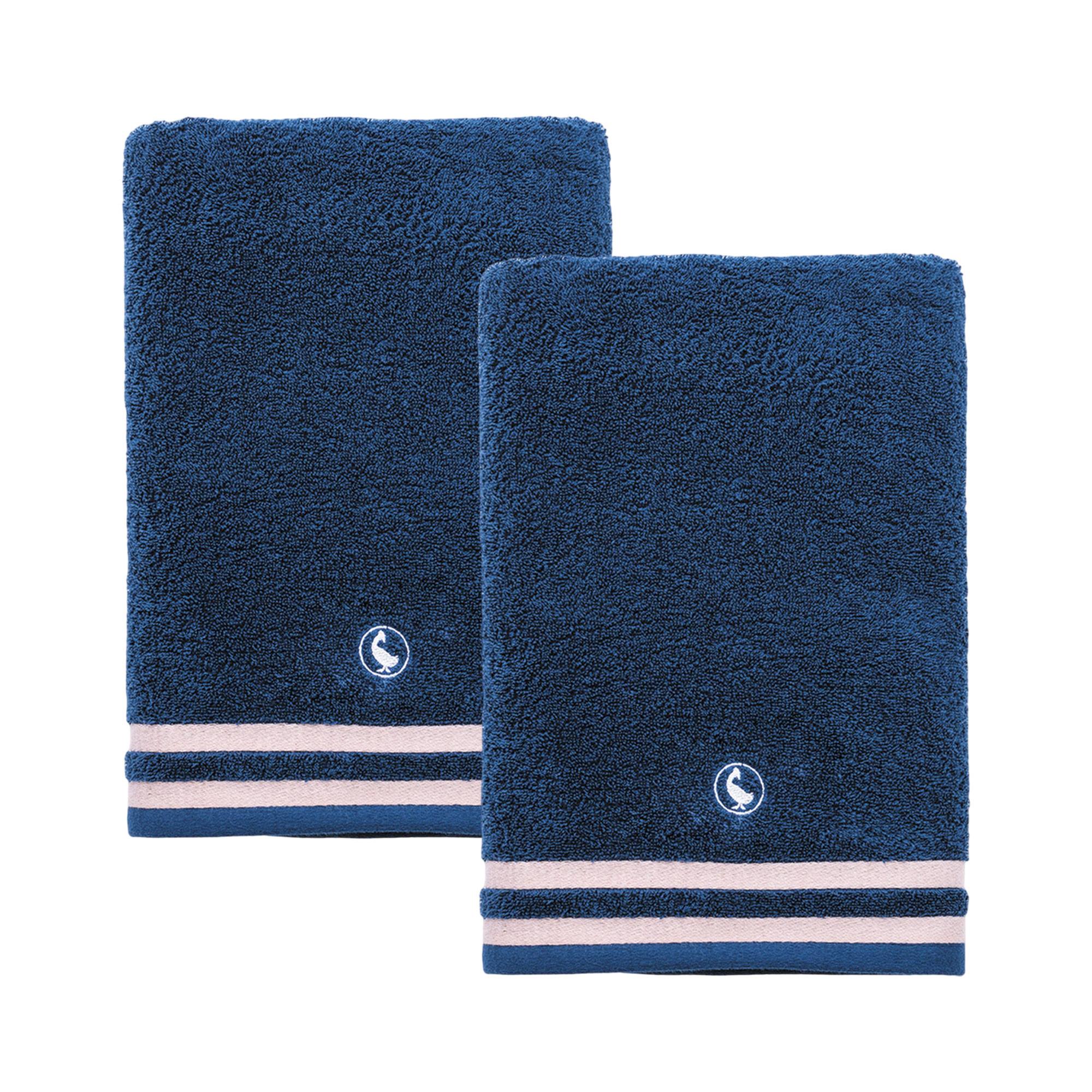 Lot De 2 Serviettes De Sport EOC – 100% Coton, 30x130 Cm, Anti-odeurs, Certifiées Oeko-Tex, Super Absorbantes