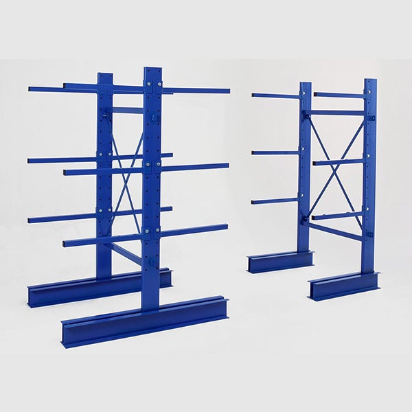 Rack cantilever 3 niveaux 2 cotés - Élément suivant : 2000x1000x800mm - Utilisable uniquement avec un module de départ - RAYCAN/3N/2C/70/S - 5
