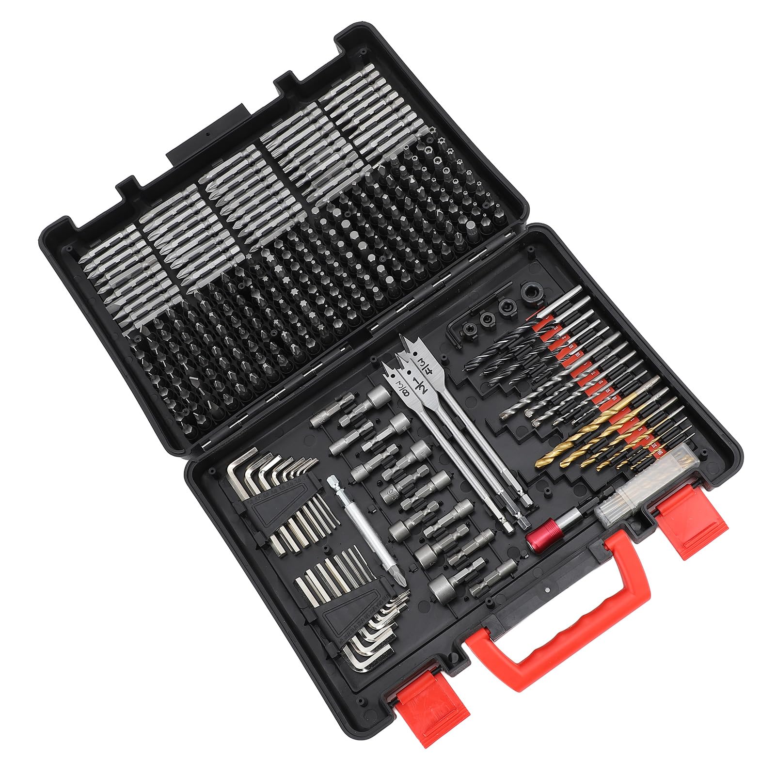 UN ENSEMBLE DE BROSSES POUR PERCEUSE ET TOURNEVIS