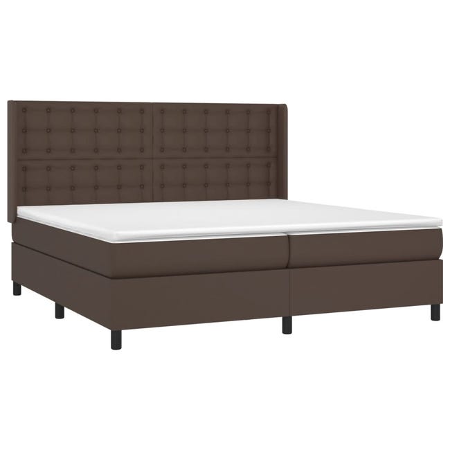 Letto A Molle Con Materasso 200x200 - Giroletto Matrimoniale Con Luci LED - Foto 3