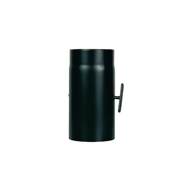 LANZZAS - Tubo per canna fumaria, lunghezza 250 mm, con valvola a farfalla, diametro DN 130 mm, colore: grigio ghisa - Altri tubi del nostro assortimento, li trovi qui LANZZAS - Tubo per canna fumaria, lunghezza 250 mm, con valvola a farfalla, diametro DN 130 mm, colore: grigio ghisa - Altri tubi del nostro assortimento, li trovi qui