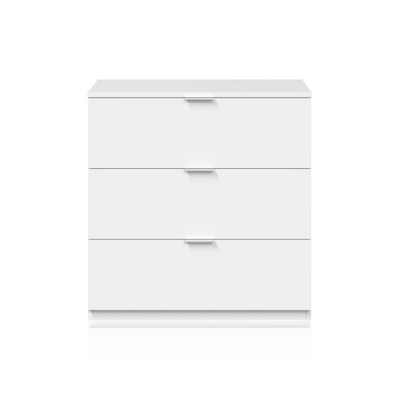 Commode ELOAH 3 tiroirs L77cm x H80cm - Blanc - 9