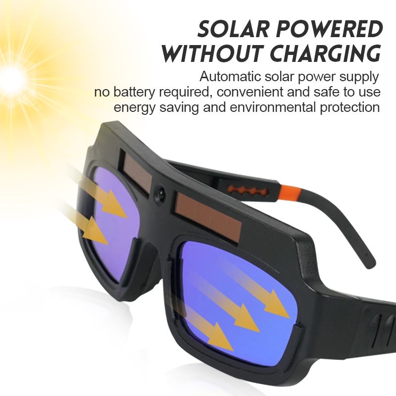 Máquina de soldar com escurecimento automático, 2 peças, óculos especiais, capacete, olhos, equipamento de soldador, ferramentas - 3