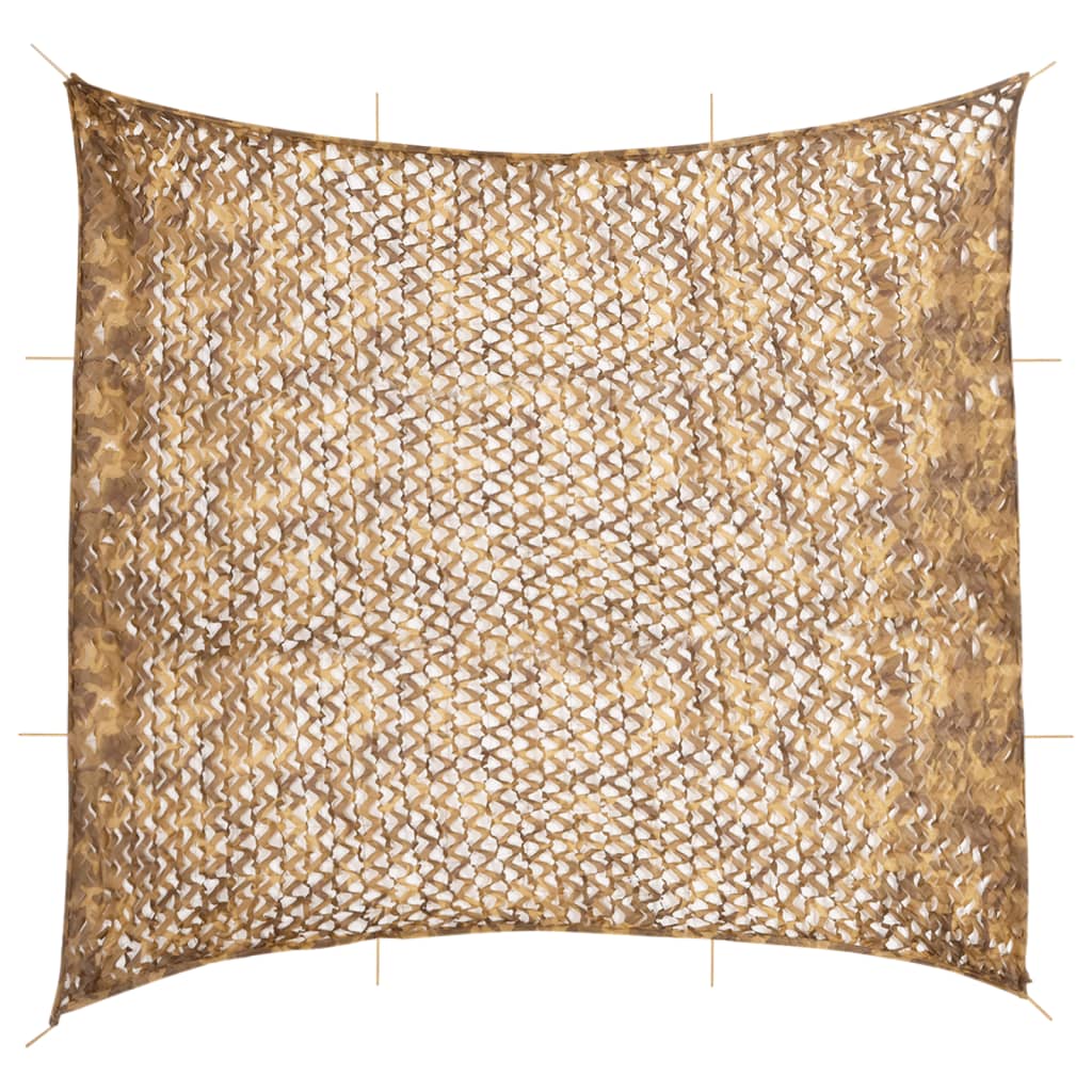 Maison exclusive - red de camuflaje con bolsa de almacenamiento arena 614x581 cm