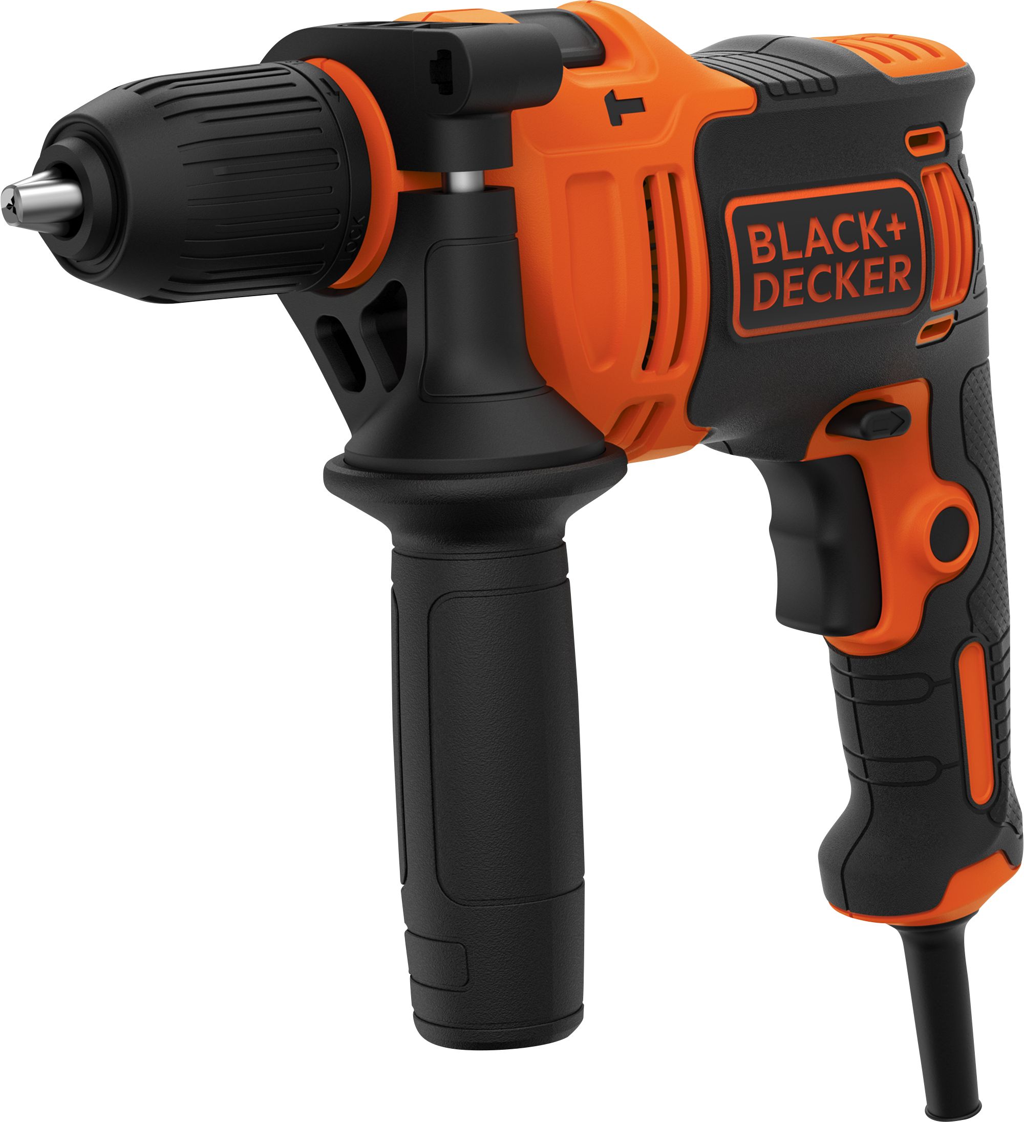 Wiertarka udarowa BLACK+DECKER BEH710-QS 710W 2800 obr/min czarno-pomarańczowa