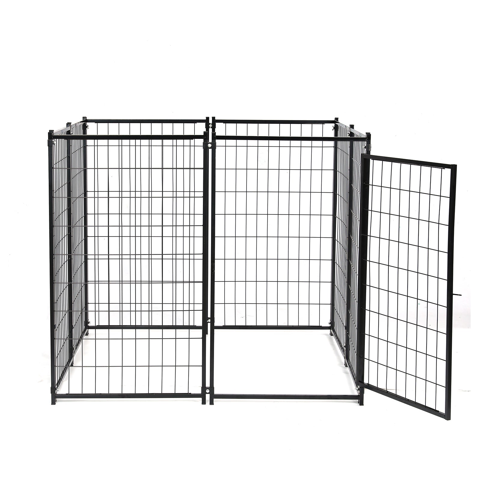 Recinto Per Cani Esterno IKAYAA 600x200x150 Cm | Con Tetto In Polietilene E Serratura | Acciaio Zincato, Ideale Per Giardino - Foto 11