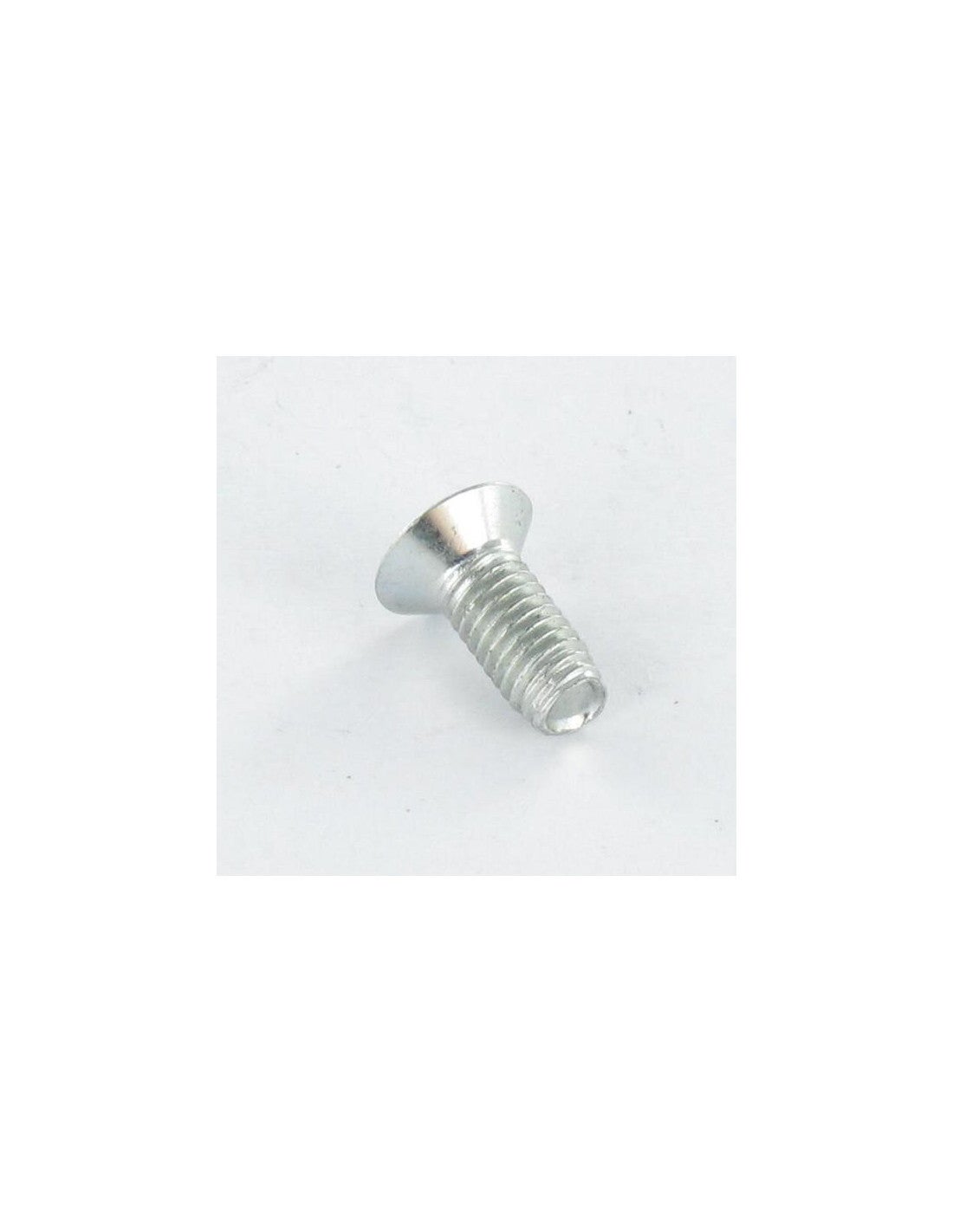 Tornillo autorroscante cabeza fresada/testa svasat 3X4 TORX T10 Acero cincado blanco microtornillo - 2