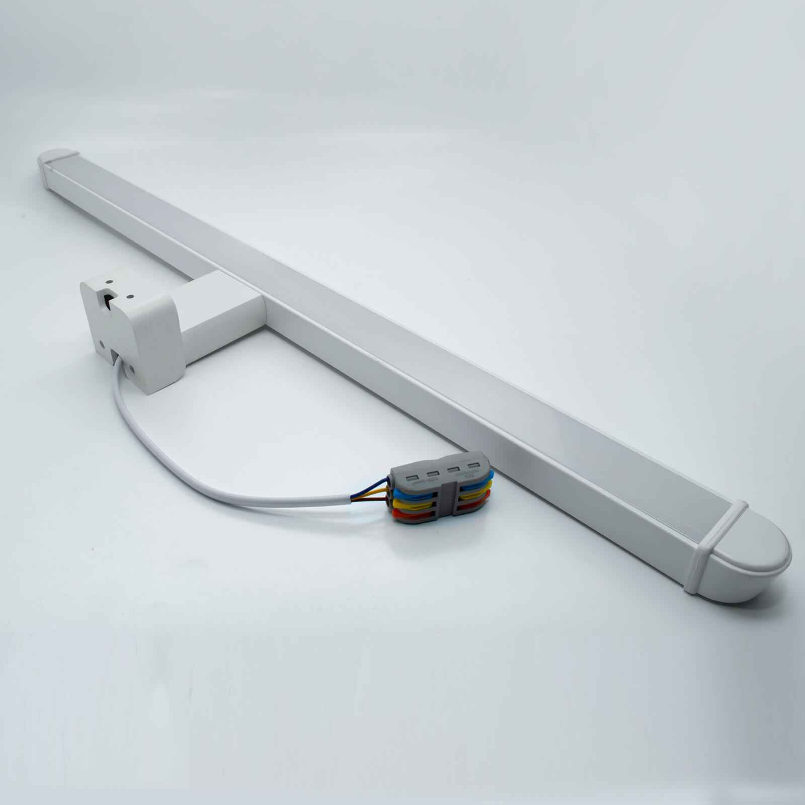 Lámpara de pared LED para baño, 12 W, 960 lúmenes, 3 niveles de luz (3000/4000/6000 K), para espejo de baño, 230 V, 54 cm. - 7