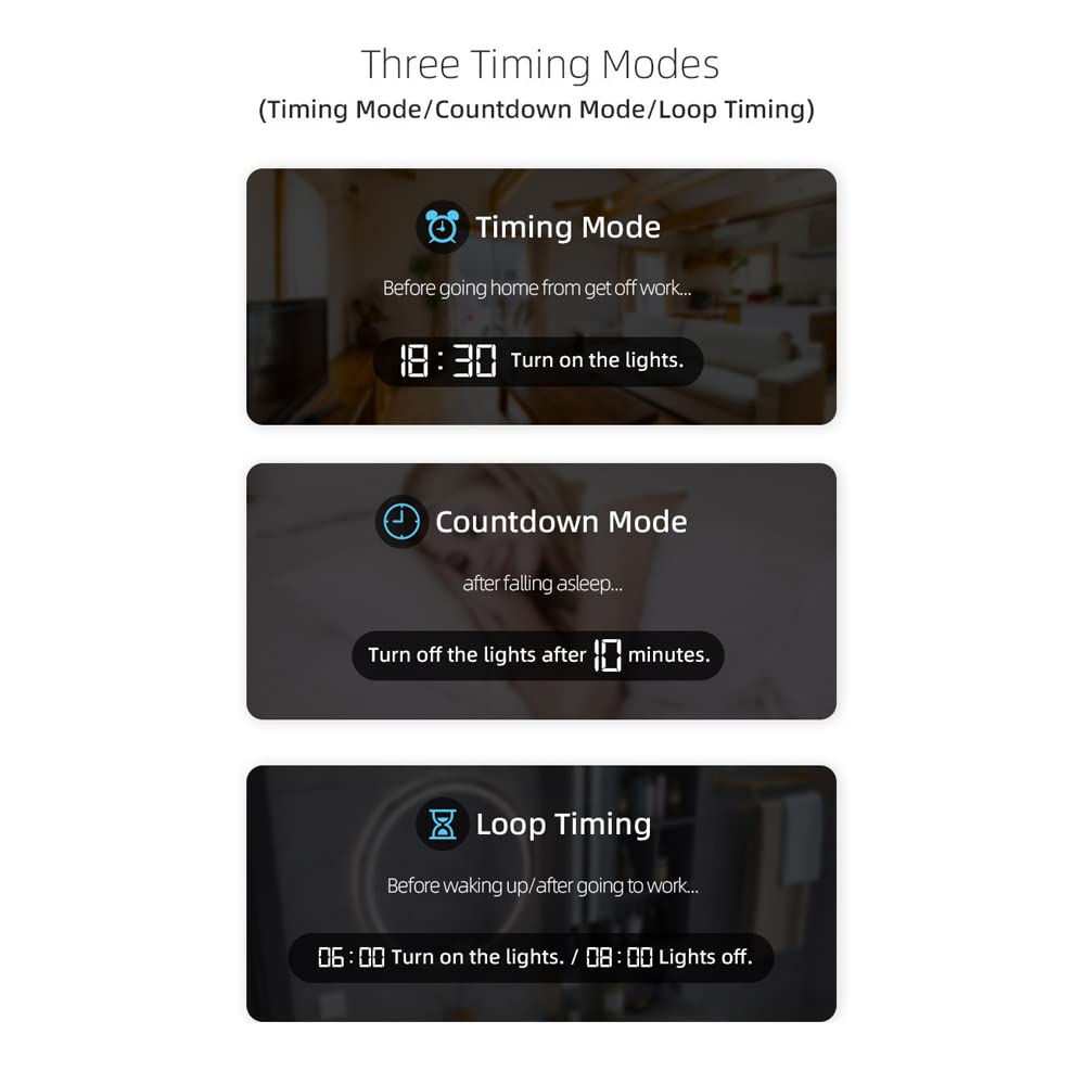 Disjoncteur intelligent Wi-Fi, interrupteur sur rail DIN Wi-Fi - Commande vocale +temporisation, compatible avec l'application TUYA/Smart Life (25 A) - 7